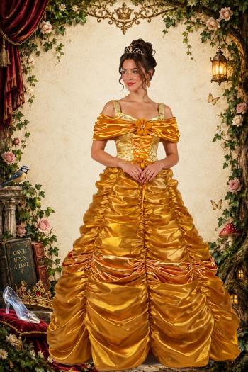 Prinsessenjurk Goud