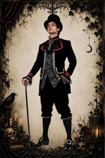 Aristocratisch Vampier Kostuum Gothic Markies