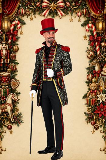 Notenkraker Kerst Ringmaster Kostuum