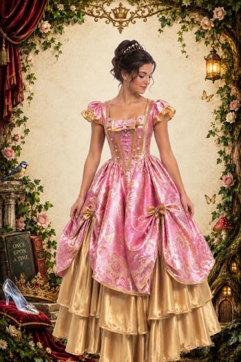 Roze Prinses Jurk Koninklijke Baljurk