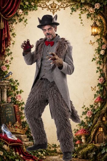 Grote Boze Wolf Kostuum Sprookjeswol
