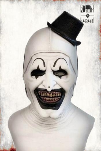 Art The Clown Latex Masker Harlekijn