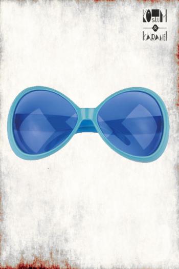 Retro Bril 70's Groot Montuur Blauw