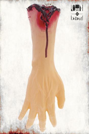 Afgehakte Arm Plastic 35 cm Halloween Deco