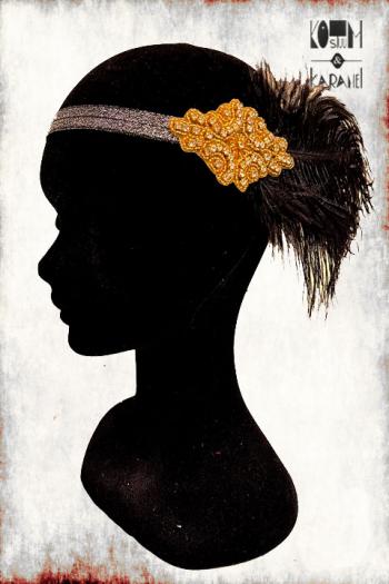Haarband Golden Twenties