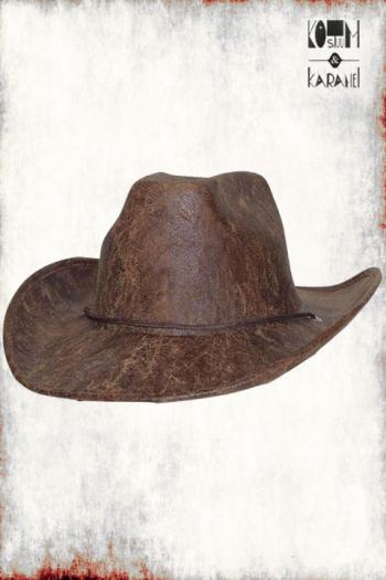 Cowboyhoed Leder-look