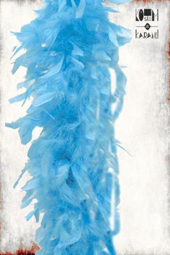 Boa Babyblauw Verensjaal 180 cm 75 gram