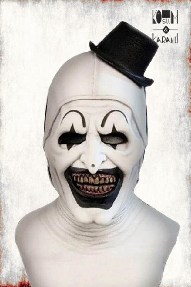 Art The Clown Latex Masker Harlekijn