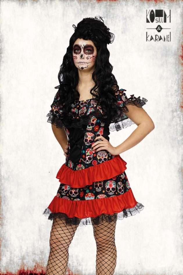 Kleedje Dia de los muertos