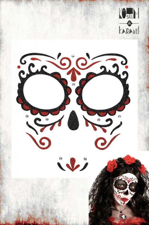 Plak Applicatie Day of the Death Rood