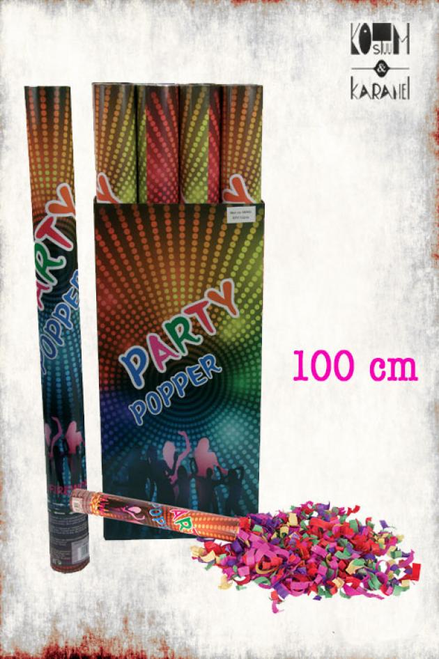 Partypopper Multicolor  Confettikanon 100 cm