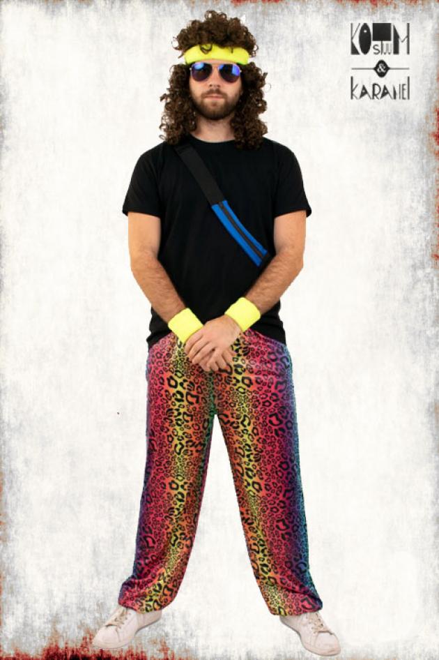 Broek Fout Fluo Tijgerprint