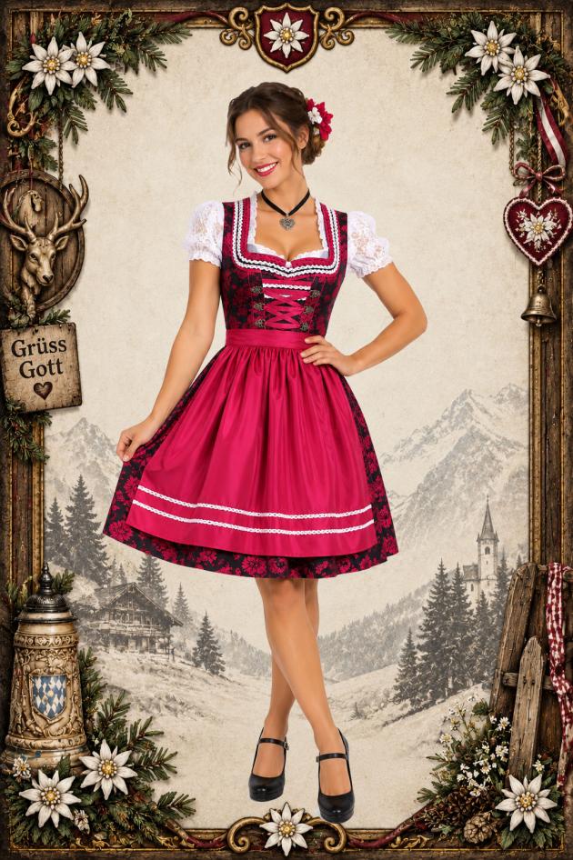Dirndlkleedje Alpen