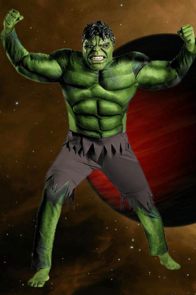 Hulk Kostuum Spandex