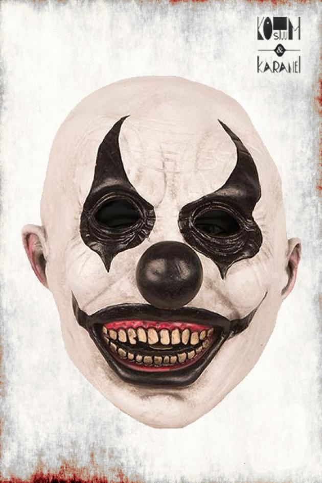 Masker clown Black Eyes Latex