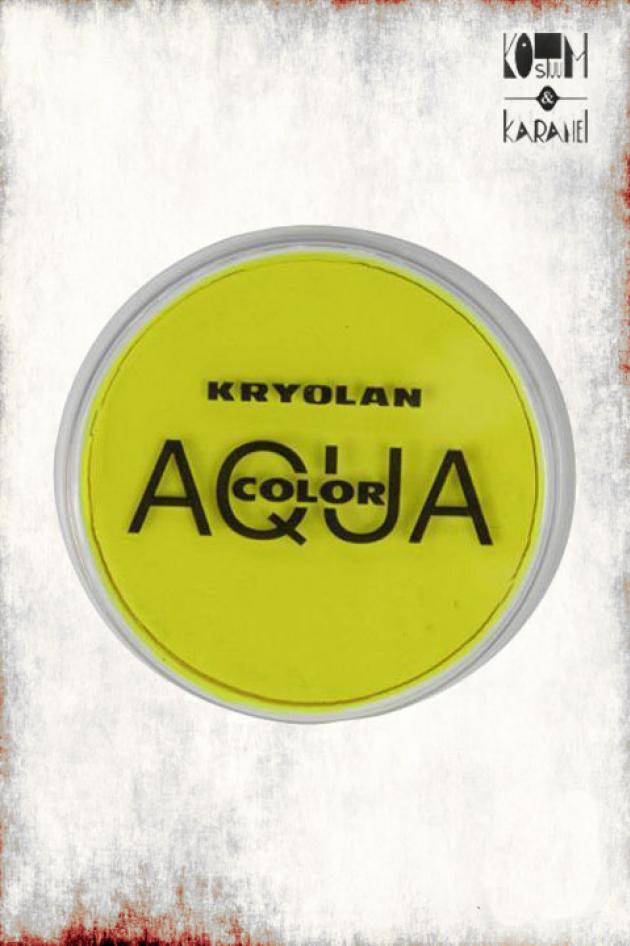 Kryolan Aquacolor UV Dayglow Geel 15 ml