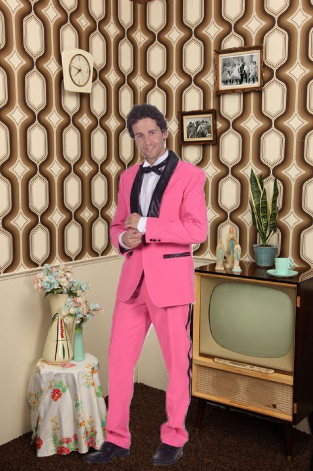 Pink Suit 50's