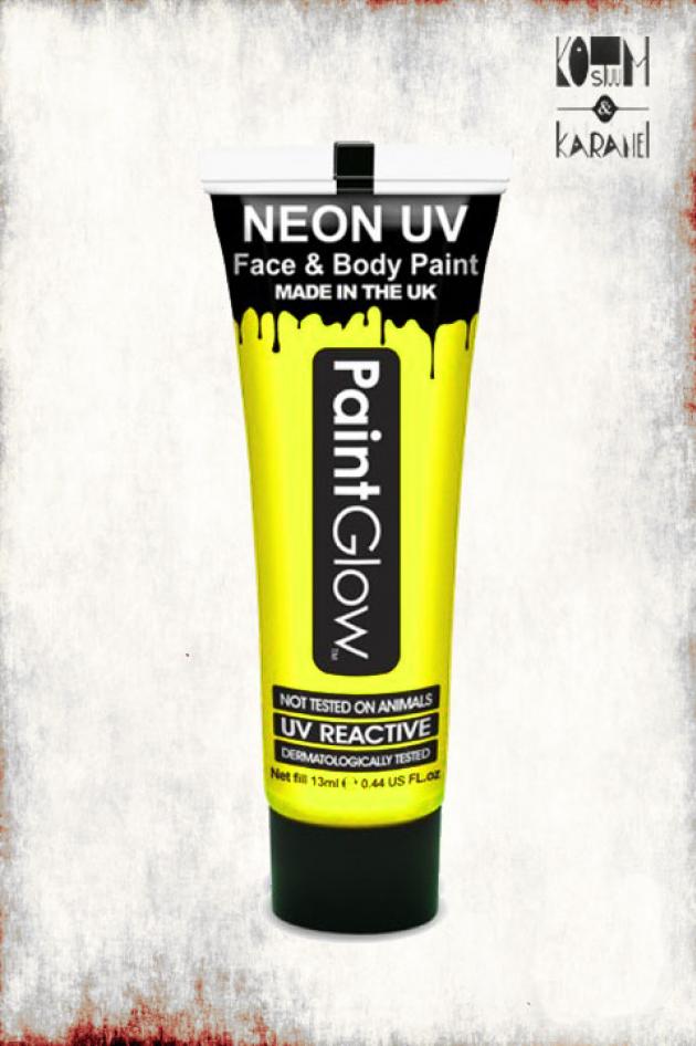 Make-up tube FLUO GEEL Neon UV 15 ml