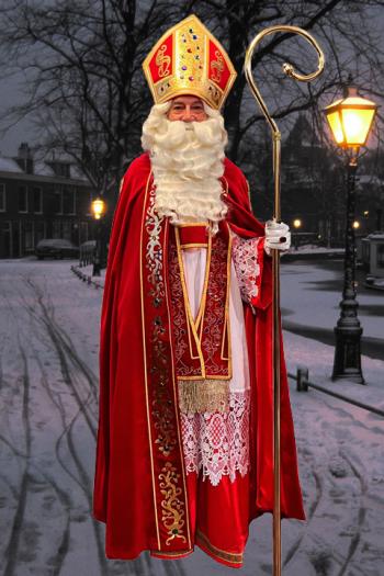 Sinterklaas Kostuum Fluweel TV